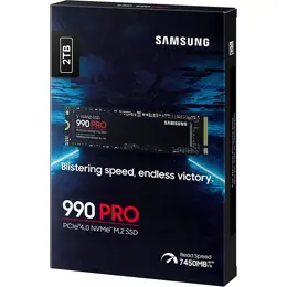 דיסק פנימי Samsung 990 PRO 2TB GEN4 up to 7450 read 6900 Write
