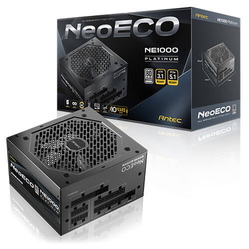 ספק כוח Antex NE1000P 1000W 80Plus Platinum ATX3.1 full modular