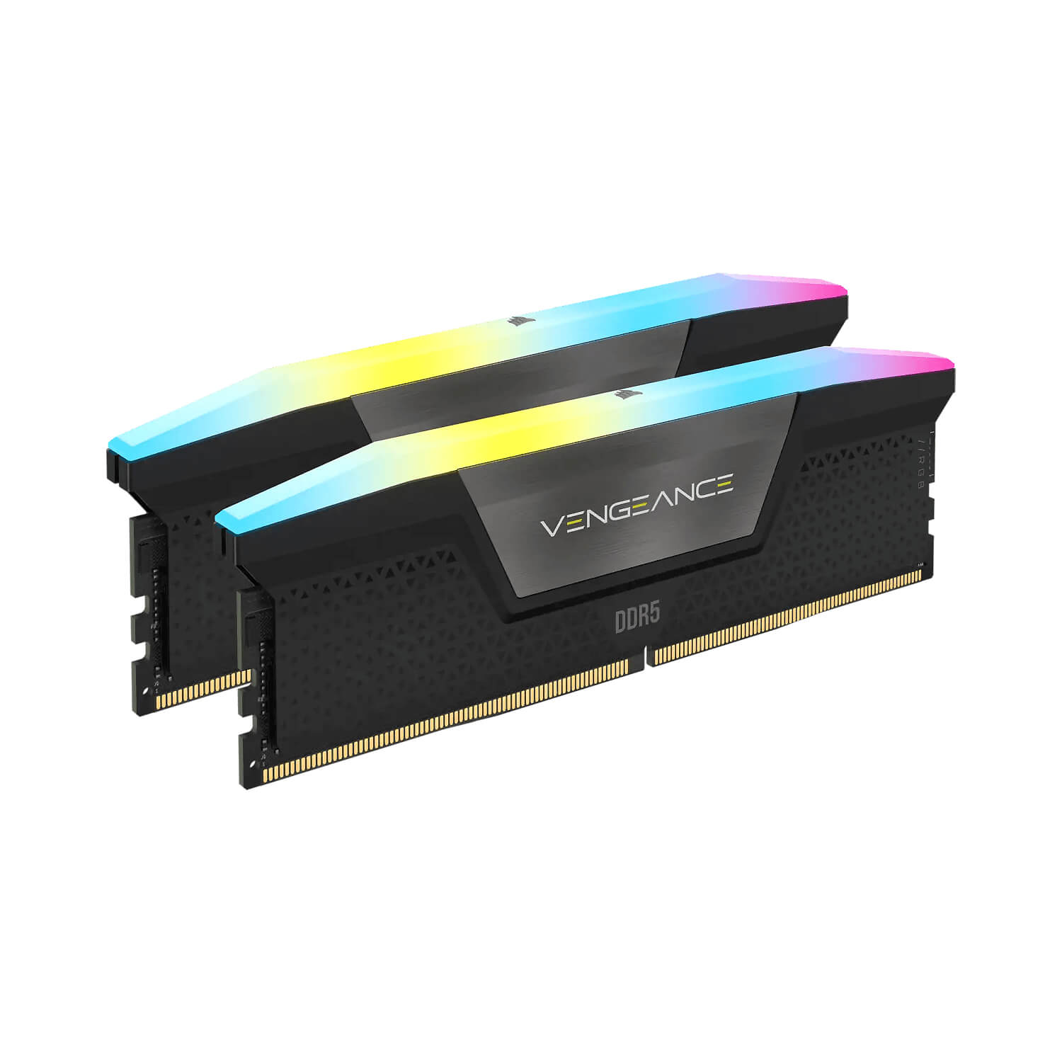 זכרון לנייח Corsair Vengeance RGB Black 96GB 2X48 6000MHz DDR5 C3