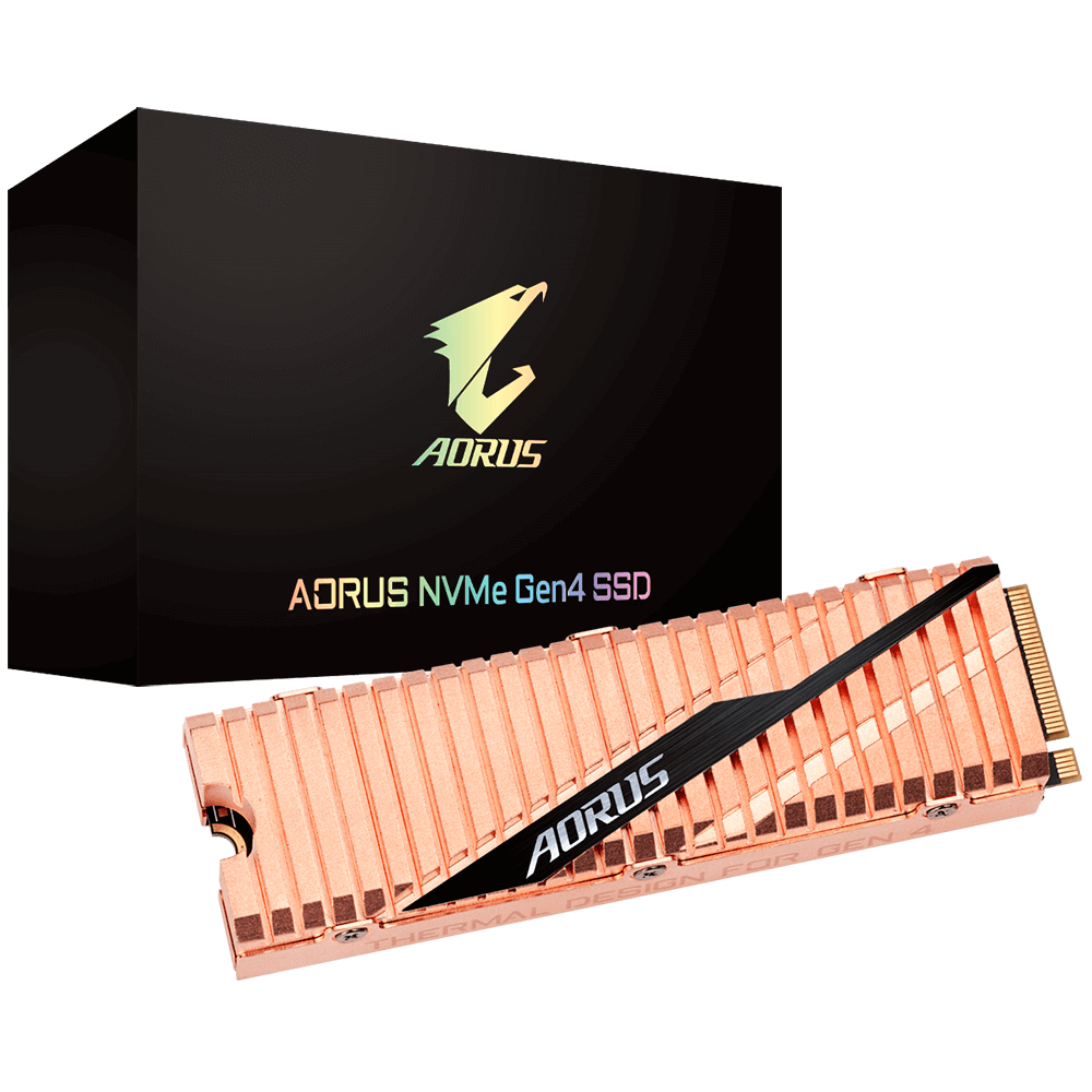 דיסק GIGABYTE AORUS NVMe Gen4 SSD 500GB GP-ASM2NE6500GTTD