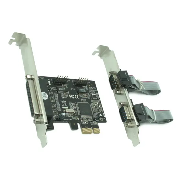 Modulus Pci כרטיס 1xLPT PCI-E + Gold Touch 2xCOM