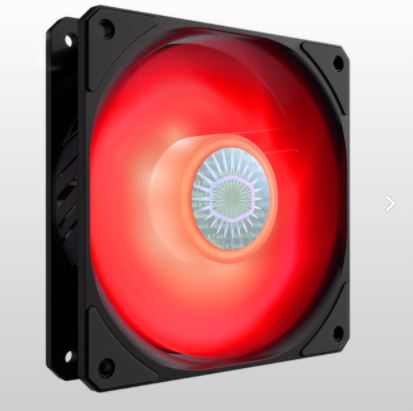 מאוורר למארז COOLER MASTER SICKFLOW 120 RED