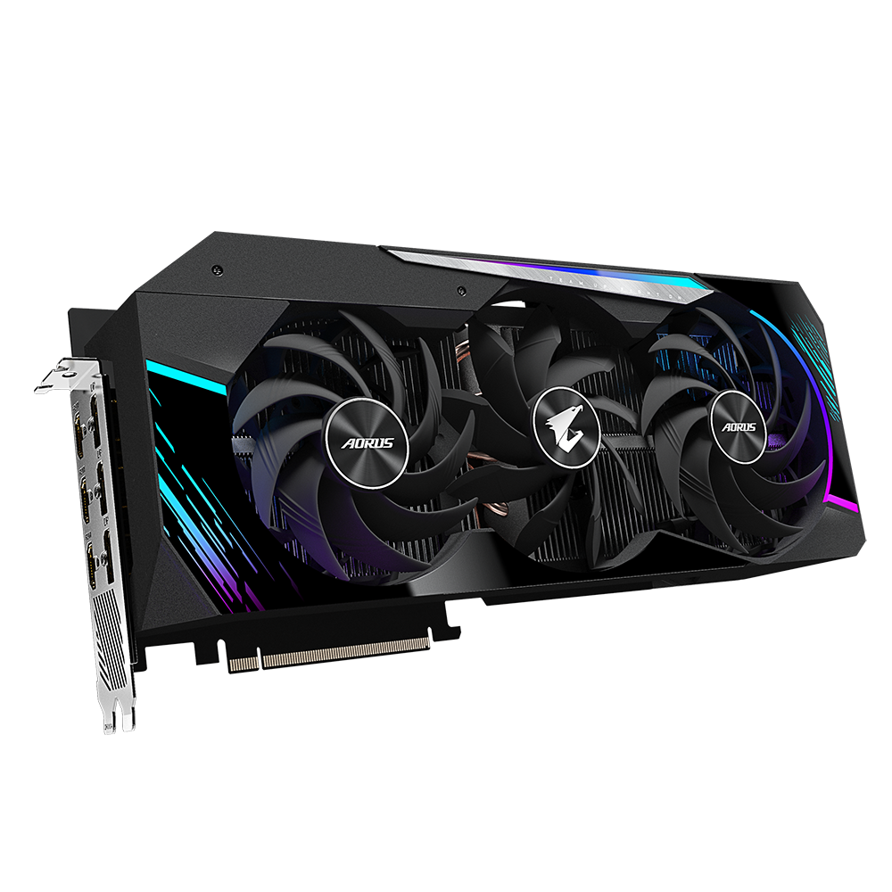 כ. מסך Gigabyte AORUS Master RTX 3080 10GB GDDR6X PCIEX16 4.0 RGB