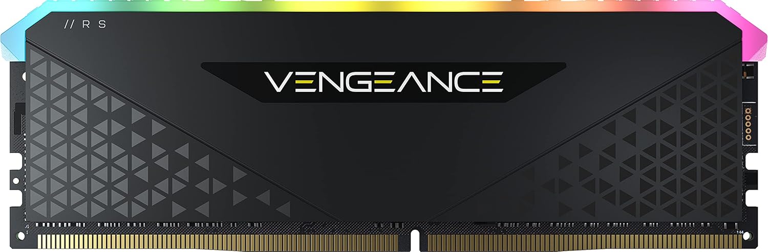 זכרון לנייח CORSAIR VENGEANCE RGB RS 16GB DDR4 3200MHZ CL 16