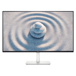 מסך מחשב שטוח לבן Dell 27 FHD IPS 100Hz 4ms Speakers