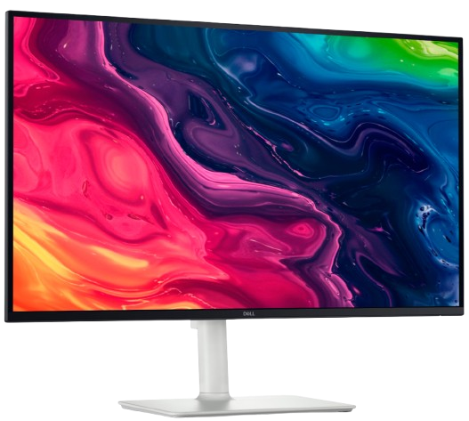 מסך לבן Dell S3225QS 4K 4ms IPS 32 120hz Speakers HDMI DP