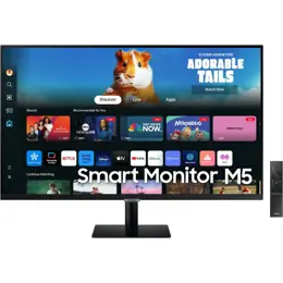 מסך חכם SAMSUNG S32 VA 4Ms FHD WIFI BT Tizen Os Speakers Black