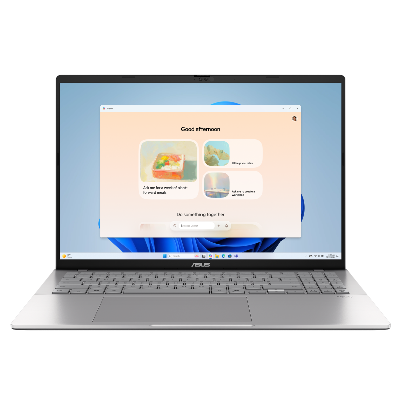נייד Asus VivoBook S16 I5-13420H 16GB 512NVME FHD DOS Silver 3YOS