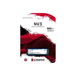 דיסק פנימי Kingston NV3 500GB NVME GEN 4.0 M.2 2280 5000/3000Mb/s
