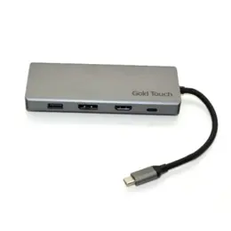 תחנת עגינה GoldTouch USB Type-C 3.1 DP/HDMI/VGA