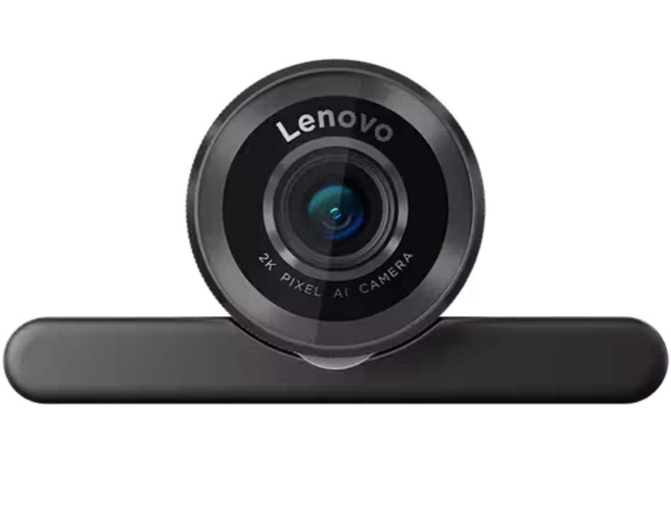 מצלמת אינטרנט Lenovo QHD Webcam 2K 4MP MIC USB