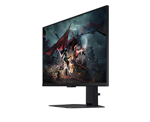 מסך Samsung Odyssey G5 G50D QHD 27 180Hz 1Ms Gaming Monitor Pivot