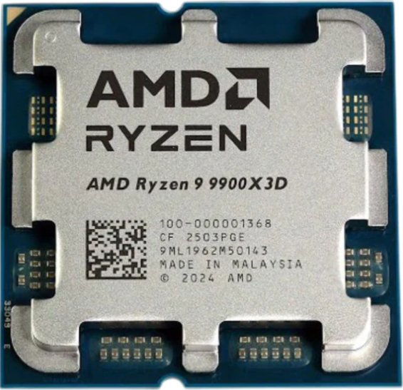 CPU AMD Ryzen 9 9900X3D Tray AM5 12 Cores 24 Threads up to 5.5Ghz