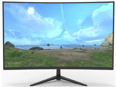 מסך גיימינג קעור Solid JYS238GW FHD 23.8 VA 240Hz 1Ms HDR10