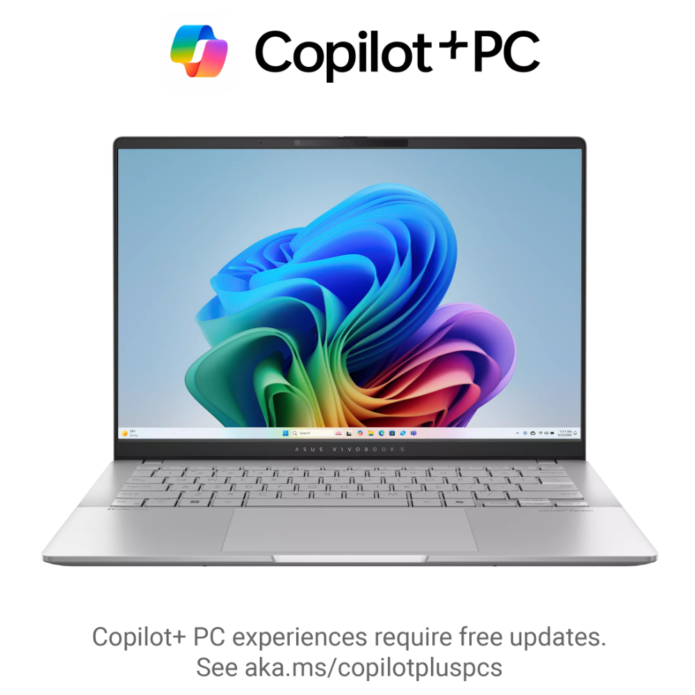 נייד ASUS VivoBook S 14 AMD AI 5 340 16GB 512NVME WUXGA OLED DOS