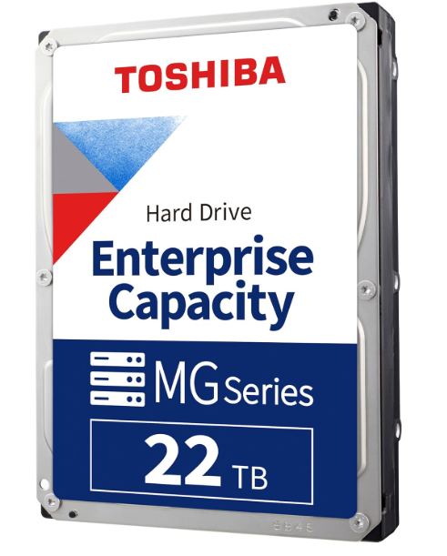 דיסק פנימי Toshiba MG Enterprise 22TB 3.5 HDD 7200 RPM 5Y