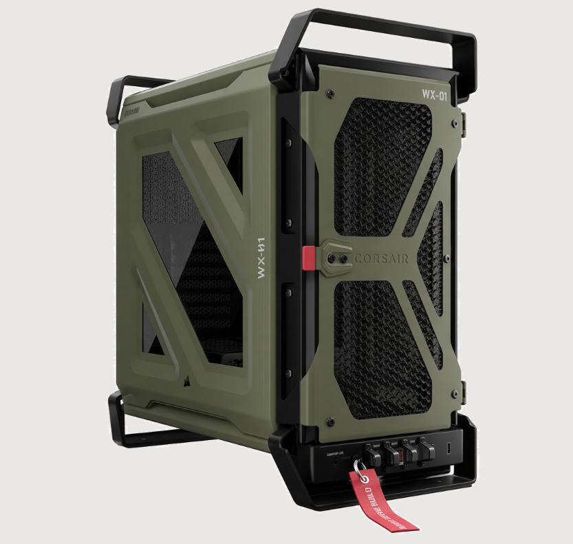 מארז Corsair WARTHOG Performance Mid Tower Case Military Green