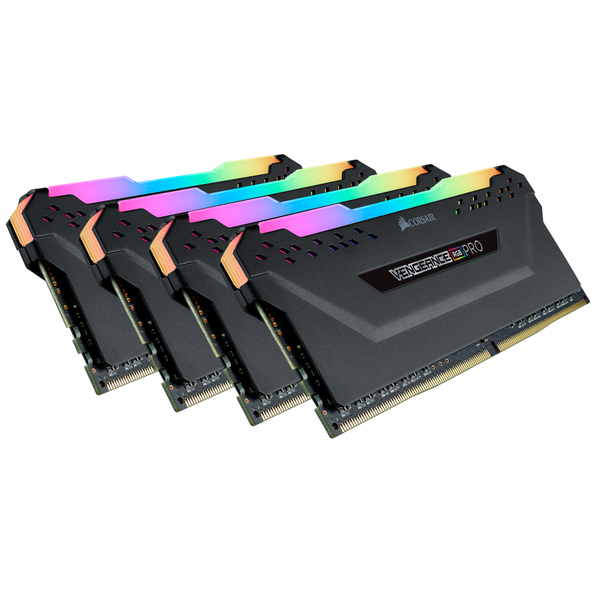 זכרון לנייח Corsair Vengeans 128GB 4X32 DDR4 3200Mhz C16 RGB