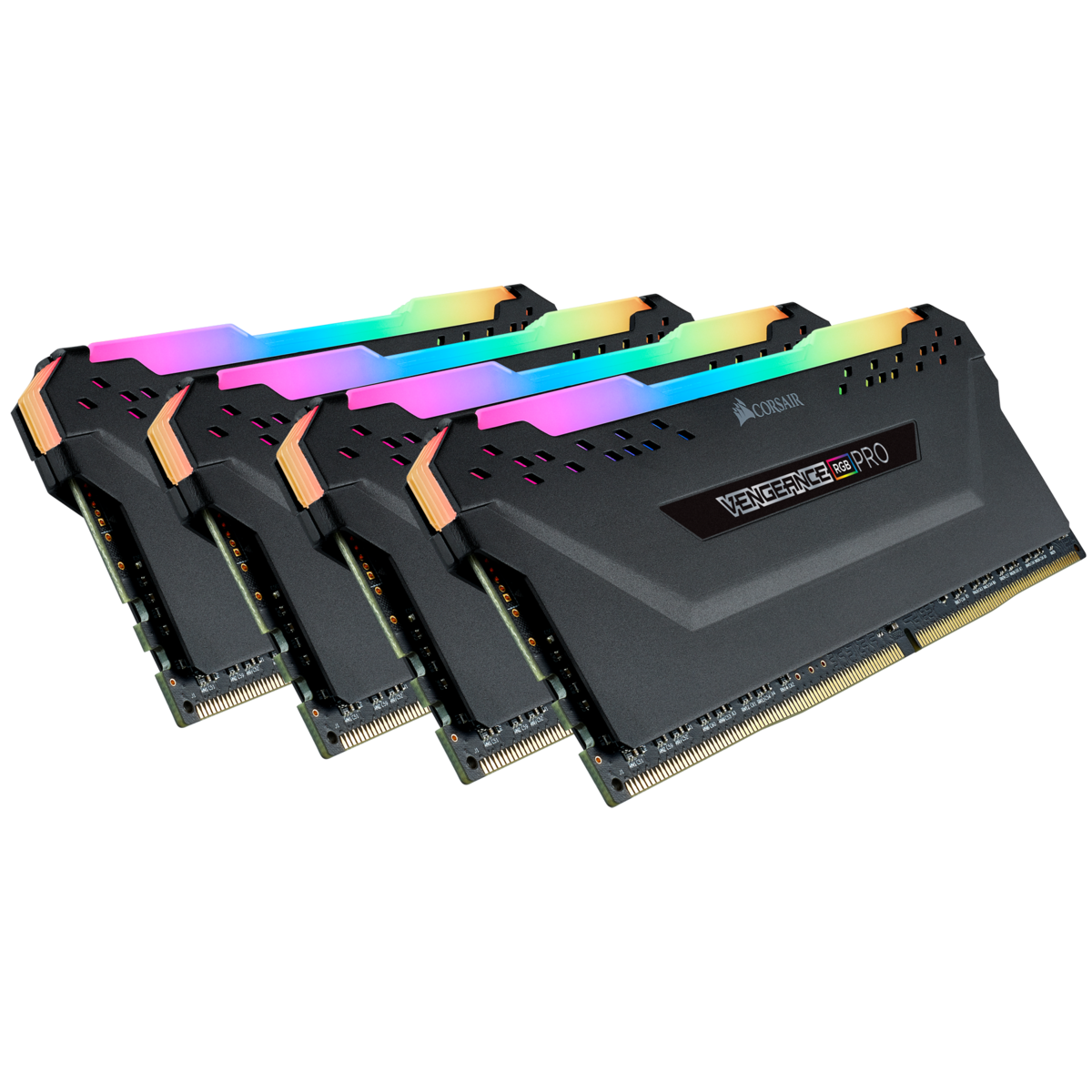 ז.לנייח Corsair Vengeance RGB PRO 64GB DDR4 3200Mhz KIT 4X16 C16