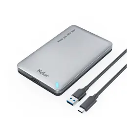 קופסא חיצונית לדיסק Netac USB Type-C/A 2.5 Inch SATA HDD Case