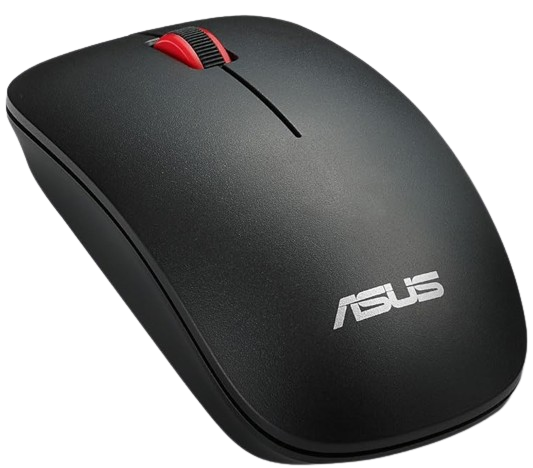 עכבר אלחוטי ארגונומי ASUS WT300 2.4GHZ Black-Red