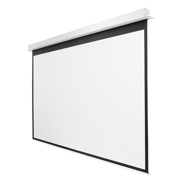 מסך הקרנה ידני צמוד לקיר - מידה 2210 * 2210 MM  