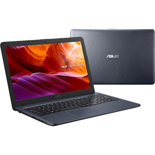 נייד Asus X543 i3-8130U 8GB 256SSD 15.6 FHD DVDRW DOS Grey