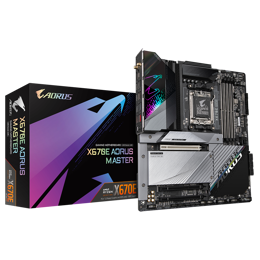 לוח Gigabyte X670E AORUS MASTER 1.1 AMD AM5 DDR5 WIFI 6E E-ATX