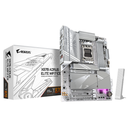 לוח אם Gigabyte X870 AORUS ELITE X3D ICE AMD AM5 WIFI7 ATX