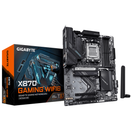 לוח אם GIGABYTE X870 GAMING WIFI6 ATX DDR5 AM5 BT 2.5GB LAN