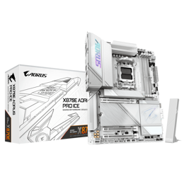 לוח אם GIGABYTE X870E AORUS PRO ICE ATX DDR5 WIFI7 AM5 2.5GBE LAN