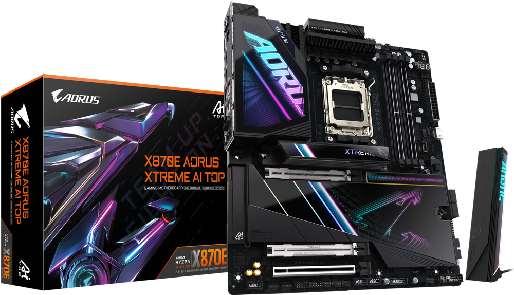 לוח אם GIGABYTE X870E AORUS XTREME AI TOP rev.1.1 AM5 DDR5