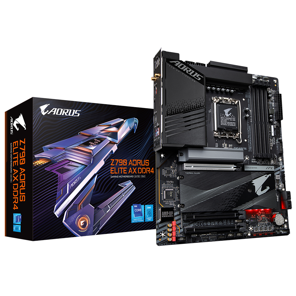 לוח Gigabyte Z790 AORUS ELITE AX DDR4 WIFI 6E 2.5GB Lan LGA1700