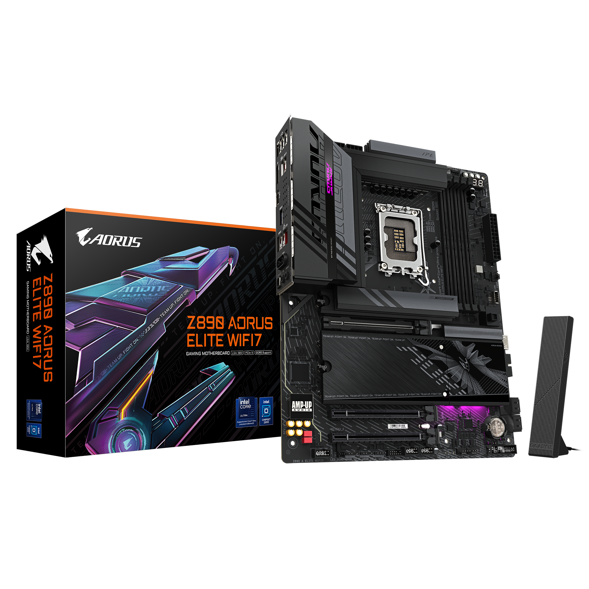 לוח דור 15 Gigabyte Z890 AORUS ELITE WIFI7 DDR5 LGA1851