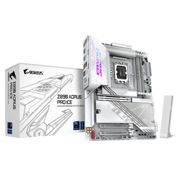 לוח לאינטל דור 15 Gigabyte Z890 AORUS PRO ICE 5GbE ATX LGA1851