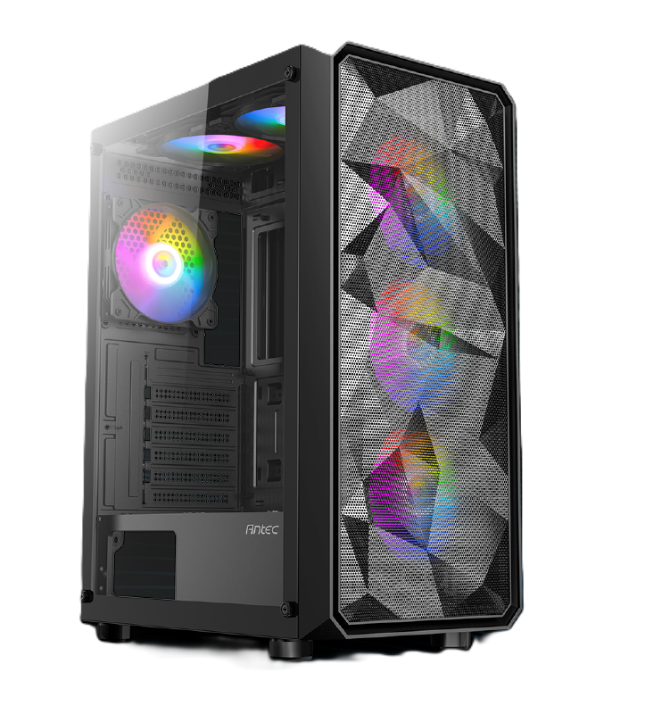 מחשב AX83 ARGB 700W H610M I5-12400F 8GB 500GB NVMME RTX3050