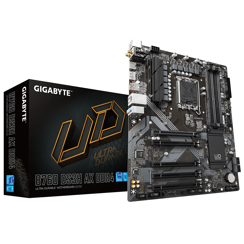 לוח Gigabyte B760 DS3H AX DDR4 1.2 ATX WIFI6 LGA1700