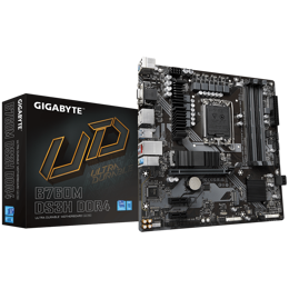 לוח Gigabyte B760M DS3H DDR4 LGA1700 MultiviewX4 Micro-Atx