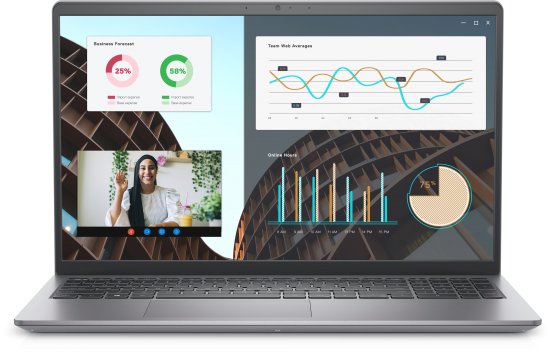 מחשב נייד מבית Dell בגודל 15.6 אינטש ברזולוצית FHD (1920 x 1080), מעבד Intel® Core™ i5-1335U, זיכרון פנימי בנפח 16GB, כונן אחסון SSD בנפח 512GB וכולל מערכת הפעלה