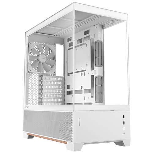 מארז Antec C6 Wood White ATX 3 PWM Fans Type C