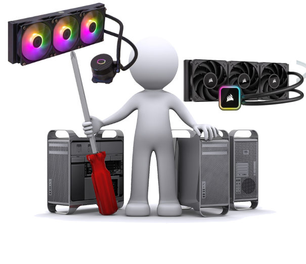 תוספת להרכבת קירור נוזלי משולש ללא תוכנות