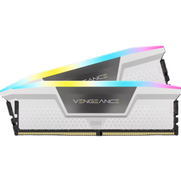 ז.לנייח Corsair Vengeance RGB DDR5 32GB 2X16 5200MHZ C40kit White