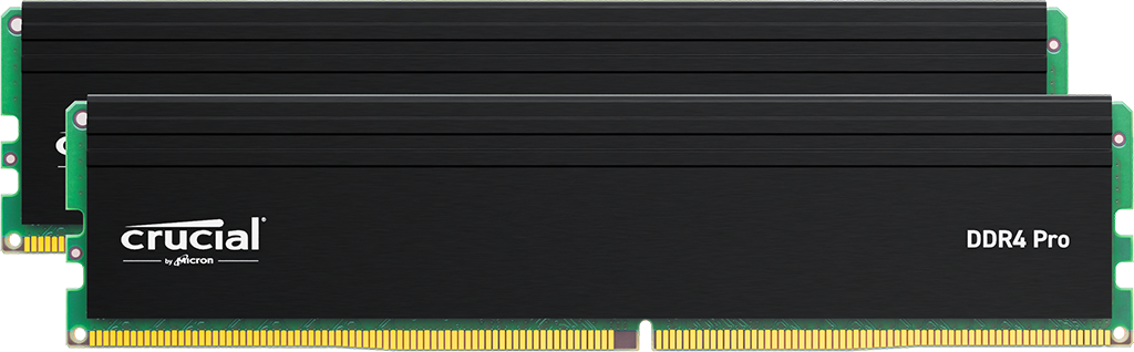 זכרון לנייח Crucial Pro 64GB Kit 2X32GB DDR4 3200Mhz C22 UDIMM