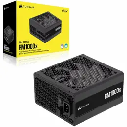 ספק  Corsair RM1000X ATX3.1 Fully modular 80Plus Gold Black