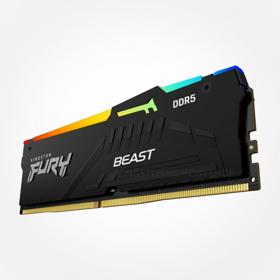ז. לנייח Kingston Fury Beast RGB 16GB DDR5 5600MHZ C36 AMD EXPO