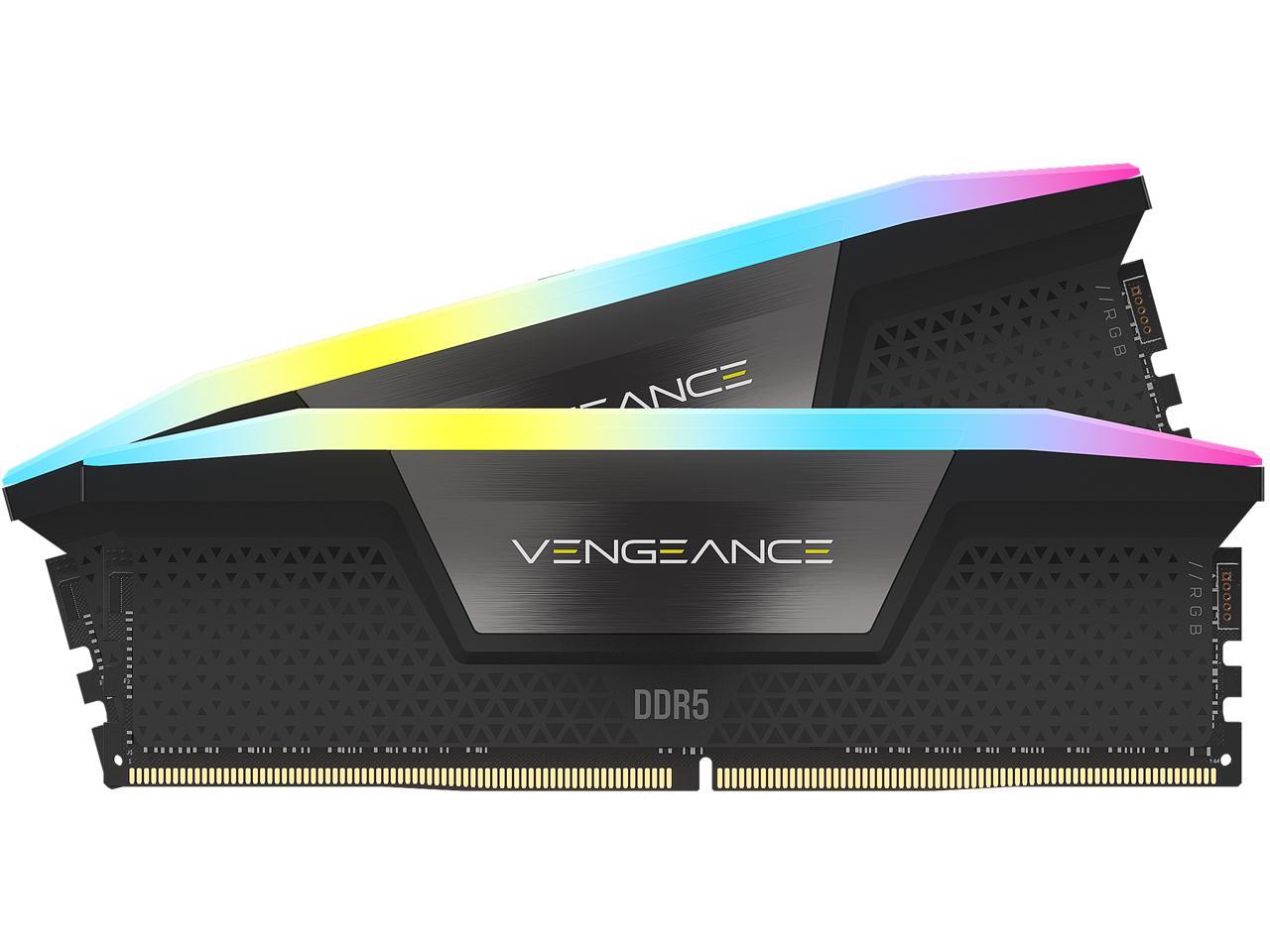 זכרון לנייח Corsair Vengeance RGB 32GB 2X16 DDR5 6400Mhz C32