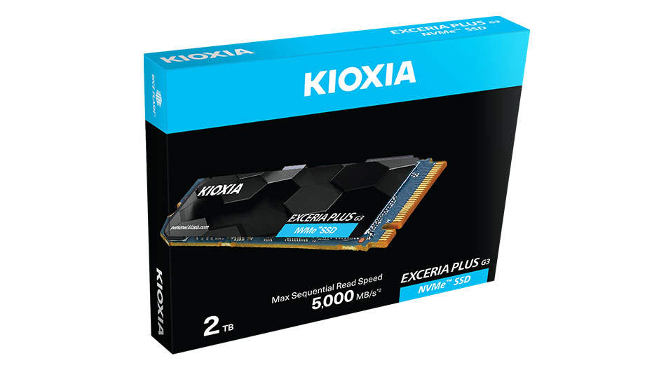 דיסק פנימי KIOXIA EXCERIA PLUS G3 2TB NVME 5000/3900 MBs