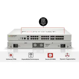 FortiGate-120G Hardware plus 3 Year FortiCare Premium UTP באנדל