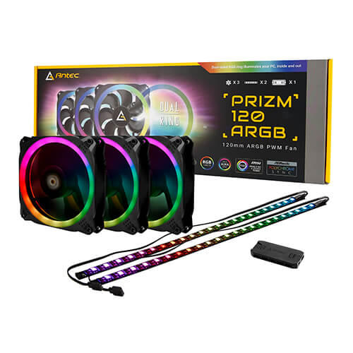 מאוורר למארז  Prizm 120 ARGB 3+2+C ANTEC