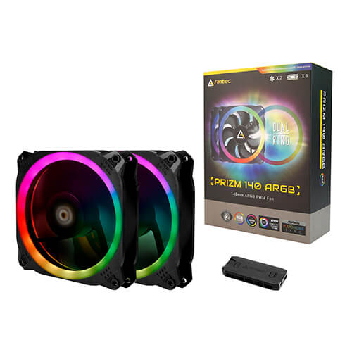 מאוורר למארז Prizm 140 ARGB 2+C